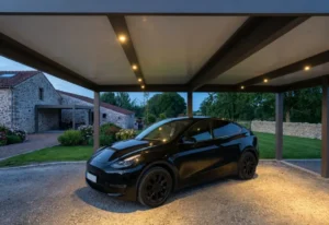 Carport solaire pour véhicule