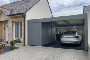 Carport solaire pour voiture à Nîmes