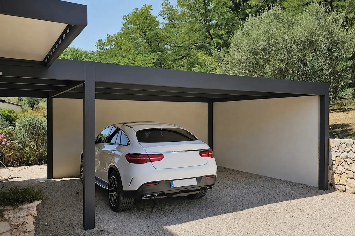 Carport solaire pour voiture